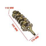 Crankshaft Replacement for Mitsubishi S4Q2 Engine F16C F16D Forklift Excavator S4Q2-E S4Q2-T 92158847