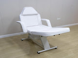 Tattoo Chair for Client, Facial Beds for Esthetician Adjustable 3-Section Lash Tattoo Bed, White W1767P195861