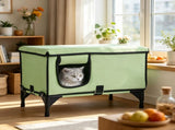 Elevated Heated Cat House 76943081