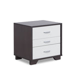 Eloy White & Black Finish Accent Table B2726P287564