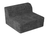 Single seat sofa Compressed Sectional Sofa Modern Minimalist Style Corduroy Couch, Sleeper Sofa for W487P230475