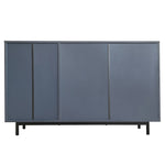 ZUN U_STYLE Wave Pattern Storage Cabinet with 2 Doors and 2 Drawers, Adjustable, Suitable for WF317509AAV