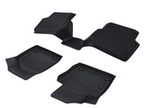 Anti-Slip Floor Mats Set fit for Volkswagen Jetta 2011-2018 Black TPE Waterproof 67245103