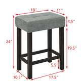 59 Inch Bar, Dining, Sofa with Power Outlet, 3 Upholstered Stools, 4 Piece Bar 64149332