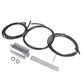 Supply Return & Vapor Nylon Fuel Lines Kit Tank To Mid for Chevy GMC C/K Classic 2500 3500 1998-2000 93463861
