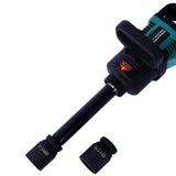 ZUN Industrial 1" inch Air Impact Wrench Gun Long Shank Pneumatic Truck with 38mm & 41mm Socket W465115135