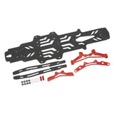 ZUN RC Drift Car Chassis Plate - Carbon Fiber & Aluminum Alloy for MST RMX2.0S RRX2.0S 1/10 Scale 68323730