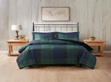 Full/Queen Faux Wool to Faux Fur Down Alternative Comforter Set B035100729