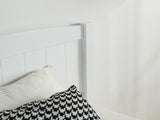 FCH Twin Pine Single-Layer Core Vertical Stripe Full-Board Curved Bed Head With The Same Bed Foot 98852423