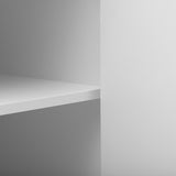 Featured Three-door Storage Cabinet with Metal Handles, Suitable for Corridors, Entrances, Living WF308089AAK