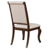 Cream and Antique Java Tufted Back Dining Chair B062P153690
