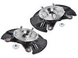 Pair Front Steering Knuckle & Hub Bearing Assembly Replacement for Honda Civic 2012 1.5 1.8L 79495917