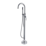 Freestanding Bathtub Faucet with Hand Shower W1533125161