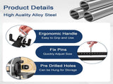 24 in Panel Clamps for Woodworking 2 Pack, 4-Way Pressure Parallel Clamp, Adjustable Parallelogram 27407853