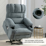 Power Electric massage lift lounge chair, suitable for the elderly, with heating and vibration W1807P298856