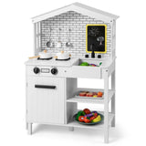 Kids Wooden Pretend Toy With Storage & Accessories 45528823