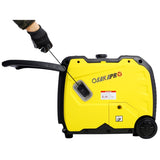 Super quiet Inverter Generator 4500w portable generator electric start, foldable handle with W46560432