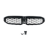 Middle grille Fit For BMW G20 330i M340i 2019-2022 Gloss Black Diamond OEM51138072085 MT046010 08964199