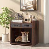 ZUN Pet furniture, dog cage with furniture 05902400