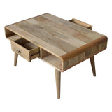 Curved Oak-ish Coffee Table B182P166496