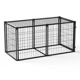 ZUN Dog Crate 63" Dog Kennel for Small Medium Dogs, Puppy Dog Playpen with Top, Pet Cage, Indoor, W1162P245312