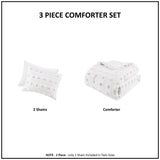 King/Cal King Clip Jacquard Comforter Set B035129818