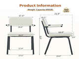 Dining Chairs Set of 4, Huggable Upholstered Dining Chairs with Soft Skin-Friendly Velvet Fabric, W3493P449277