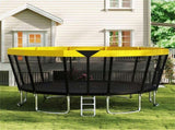 16FT Outdoor Trampoline with 360&deg Safety Enclosure Net, Family Recreational Trampoline for 75709148