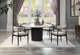 Beige and Black Armchair with Open Back B062P215498