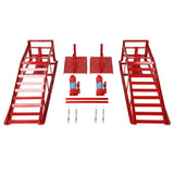 Fit Ford Hydraulic ramp elevator 5 Ton lift height 10-15 inches 1 set of 2 red iron MT034021 39903913