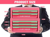 Drawer-style desktop storage box, office workstation organizing magic tool, desk stationery storage 62561944