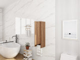 12 Inch Small Wall Mounted Side Cabinet, Soft Closing Door, Suitable For Small Bathroom, Study, W1972P457984