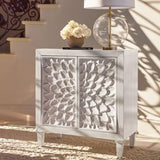 White 2-door Accent Cabinet B062P145463