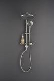 ShowerSpas Shower System, with 10" Rain Showerhead, 4-Function Hand Shower, Adjustable Slide Bar and W2287P182582