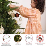 Balsam Fir Heritage 7.5ft Christmas Tree Pre-Lit Artificial Full with 3,941 Branch Tips & 1,485 03022399