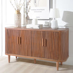 ZUN Accent Storage Cabinet, Modern Accent Buffet Cabinet Adjustable Shelves, Freestanding Sideboard W2729P246231