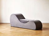 Solace Yoga Chaise Lounge Chair for Stretching, Relaxation & Exercise, Ergonomic Design with Soft B2735P271014