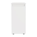 ZUN Leicester Bathroom Storage Cabinet, Liftable Top, One Drawer B128P148731