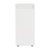 ZUN Sperry 1-Drawer Rectangle Bathroom Cabinet White B06280242