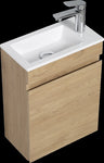 ZUN 16" Floating Bathroom Vanity with Sink, Wall-Mounted Small Bathroom Storage Vanity Cabinet with W1573P168717