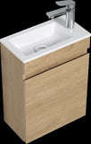 ZUN 16" Floating Bathroom Vanity with Sink, Wall-Mounted Small Bathroom Storage Vanity Cabinet with W1573P168717