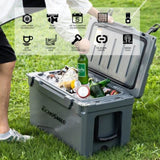 40Qt New Gray Insulated Box T2602P171109
