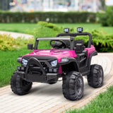 ZUN 12V Electric Motorized Off-Road Vehicle, 2.4G Remote Control Kids Ride On Car, Head/Rear Lights, W2181137458