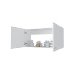 ZUN White 2-Door Wall Cabinet B062P227650