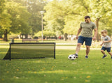 40" Portable Folding Soccer Goal - Heavy-Duty Metal Frame, Tear-Resistant PE Net 48184512