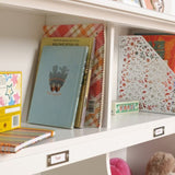 Bookcase Footboard with Storage, White finish B356P354497