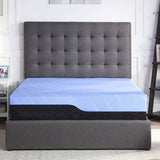 Refresh 12 inch Hybrid Cooling Fast Responding Latex Foam and Coil Adult Mattress, Cal King Size B210P286882