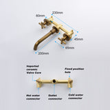 Bathroom Faucet Wall Mounted Bathroom Sink Faucet W92850258