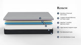 ZUN Bridgevine Home 11 inch Renew Cooling GelCare Memory Foam Adult Mattress, Full Size B108131472