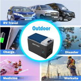 V28 Portable Refrigerator, 29Qt Car Freezer with APP Control,12V,45W Low Noice Cooler for RV, Boat W2089P187468